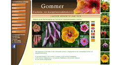 Desktop Screenshot of kwekerijgommer.com